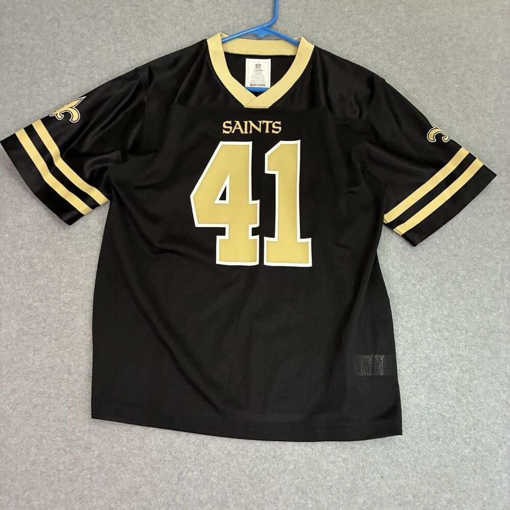 NFL New Orleans Saints Alvin Kamara #41 Jersey Youth XXL Fits Men’s Small